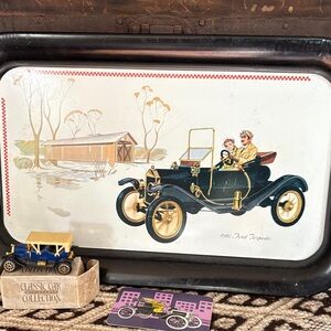 Vintage car Lot. 3 vintage car items for sale.